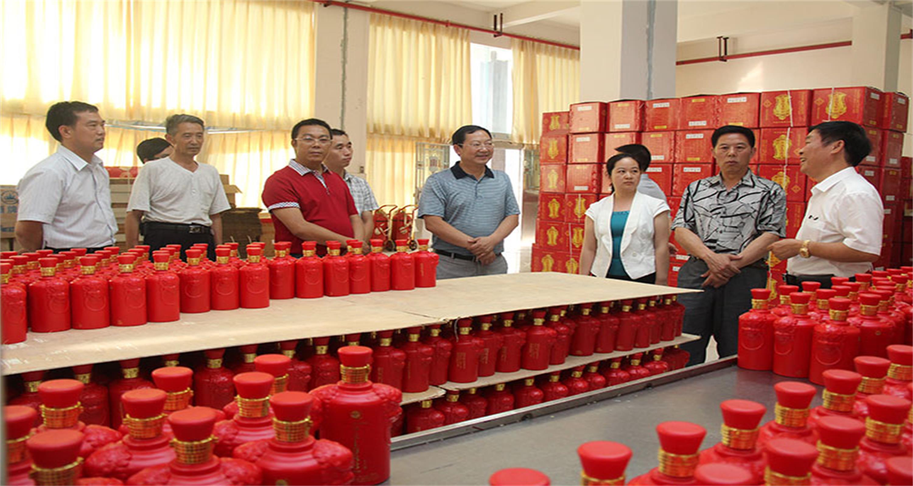 仁怀市人大常委会主任赵洪等领导到公司视察